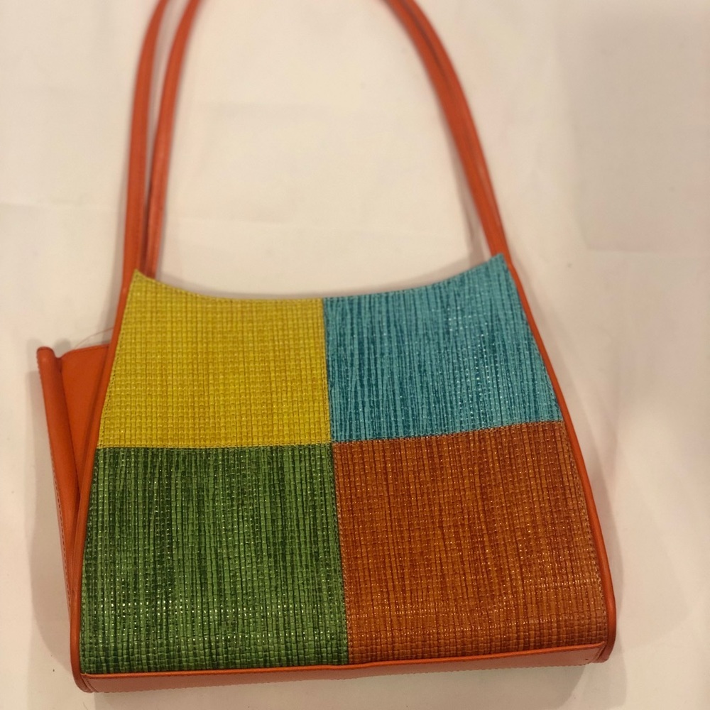 Color block 90s inspired/Vintage purse